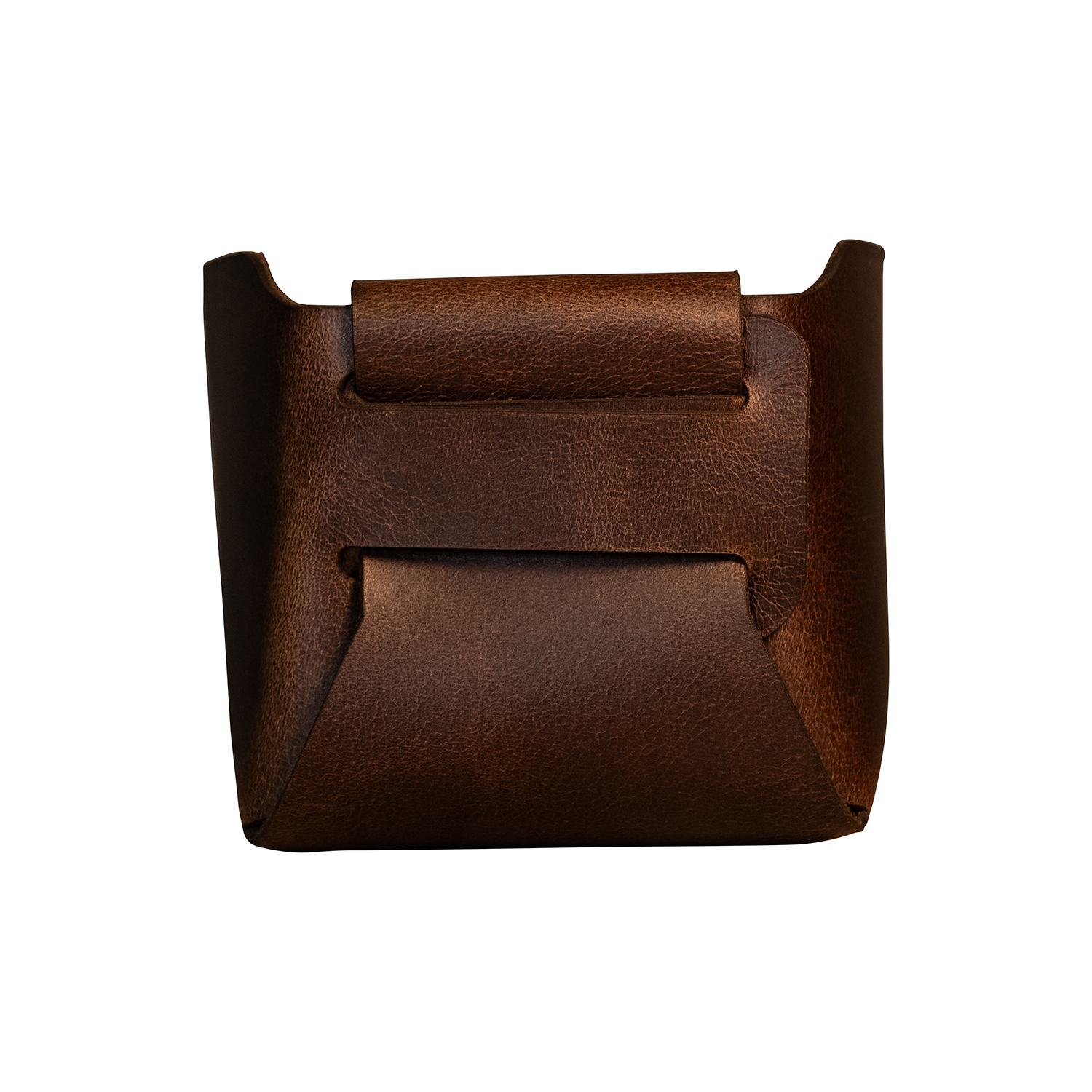 Sleek Leather Basket - Image 4