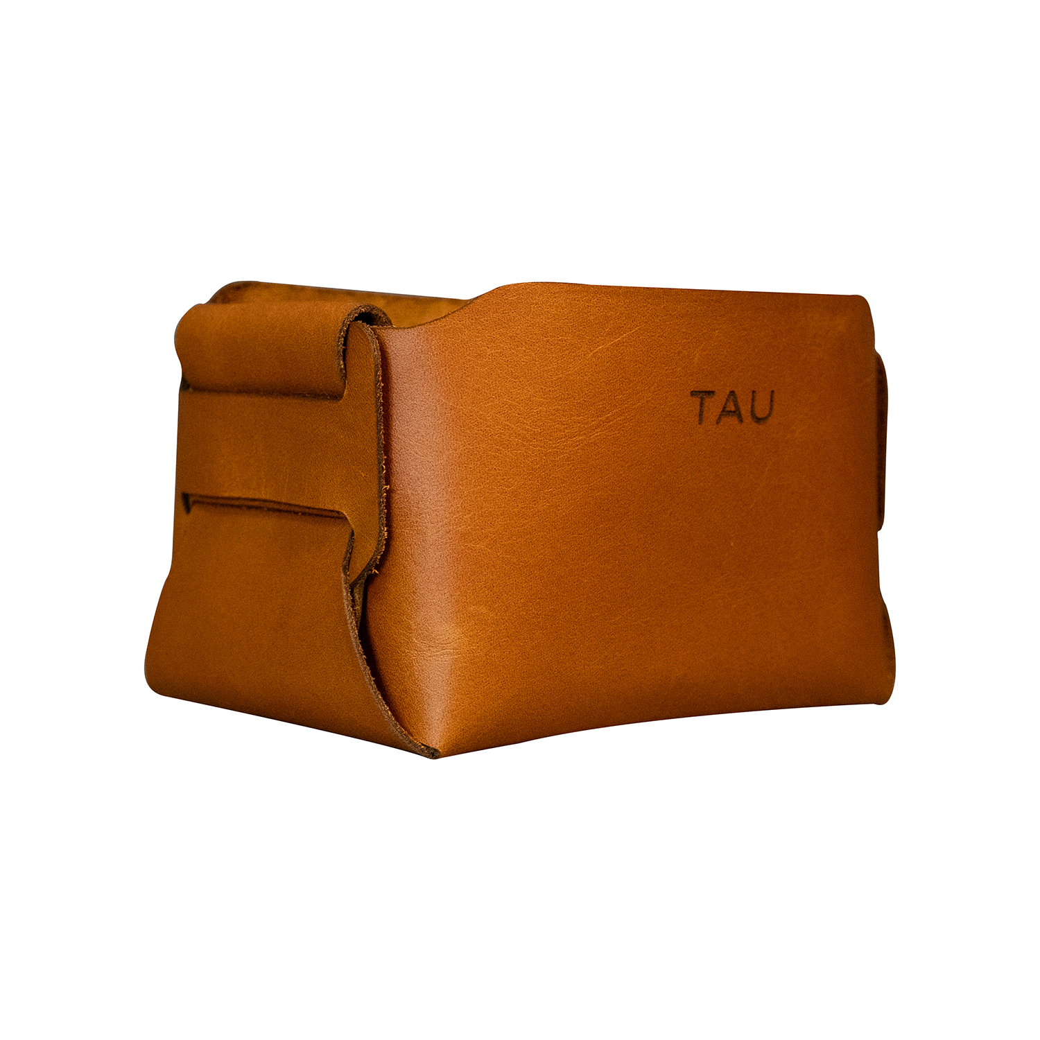 Sleek Leather Basket - Image 7