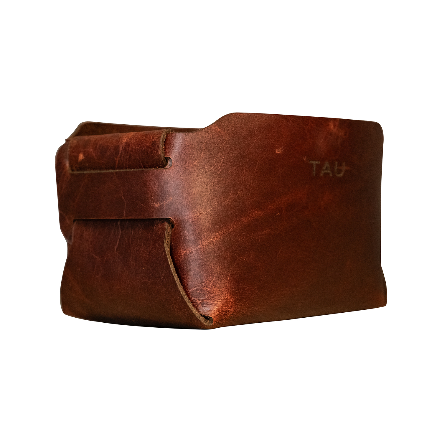 Sleek Leather Basket - Image 8