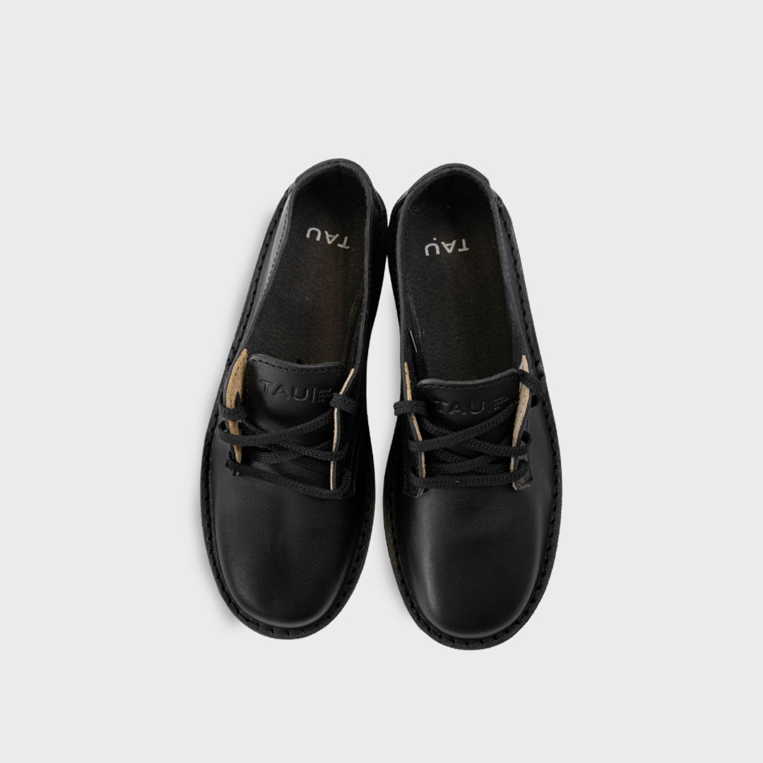Boys Leather School Shoes - Image 4