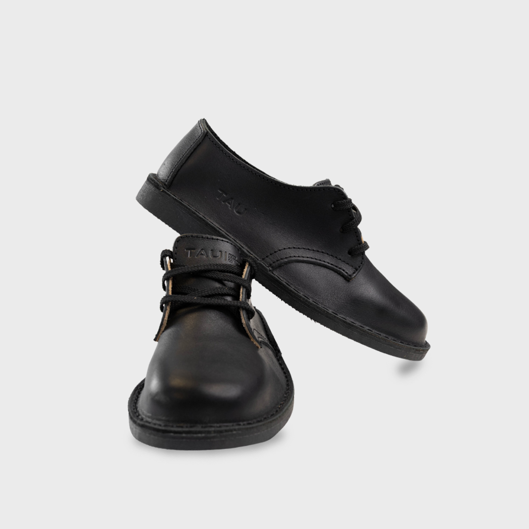 Boys Leather School Shoes - Image 5
