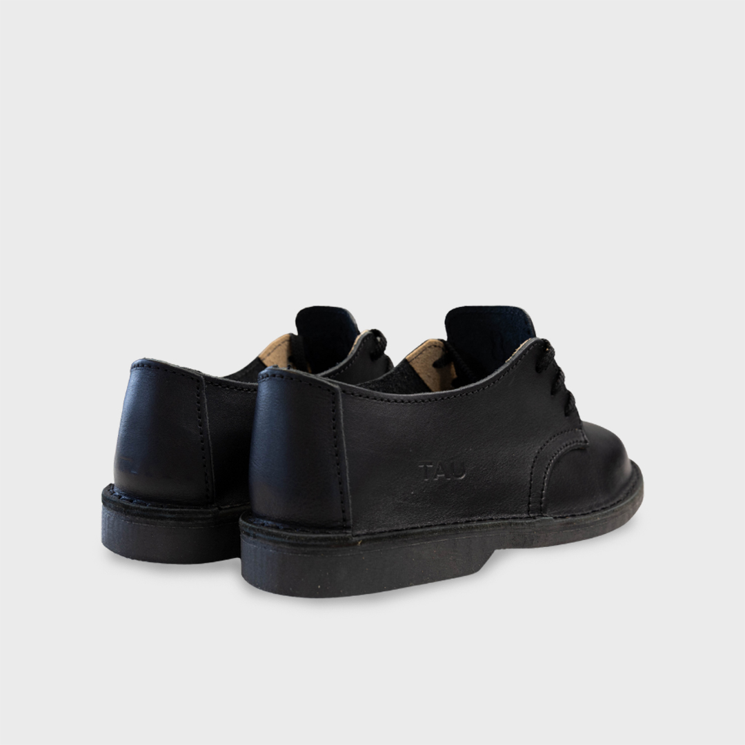 Boys Leather School Shoes - Image 6