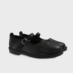 Girls Leather School Shoes