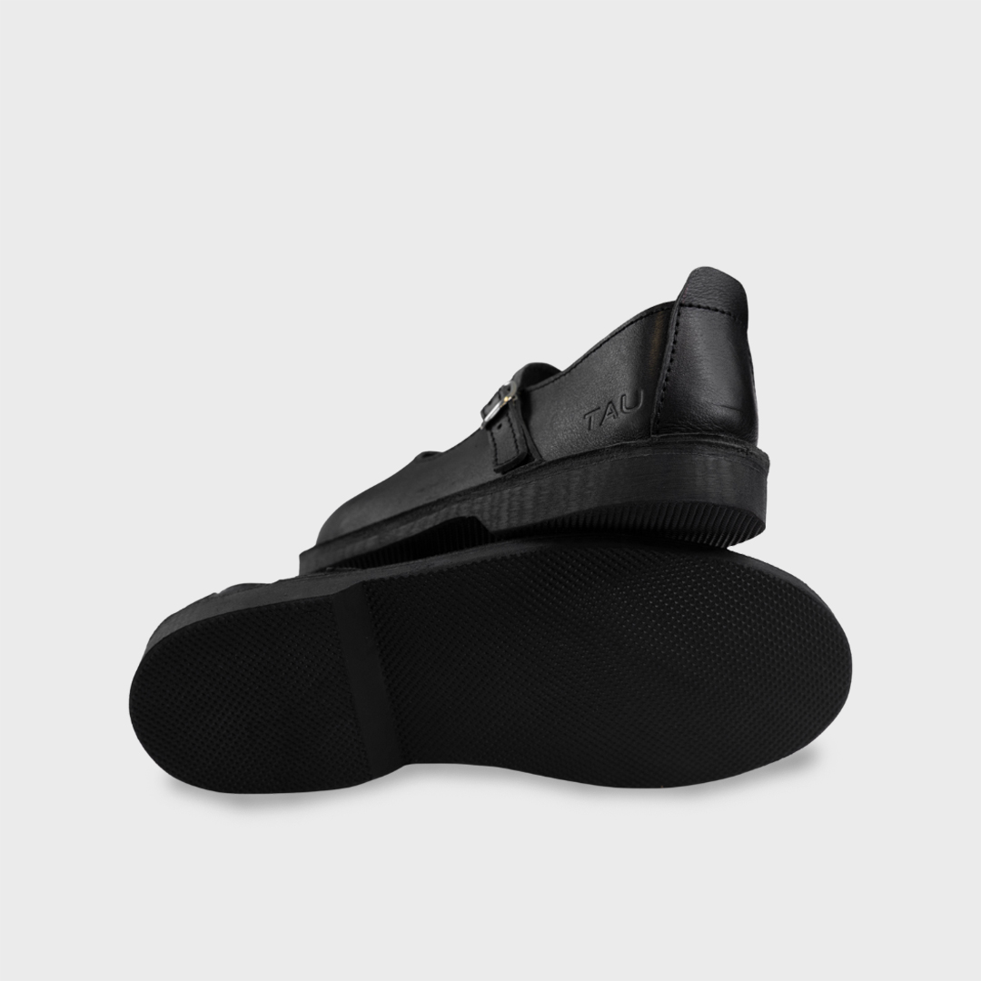 Girls Leather School Shoes - Image 7